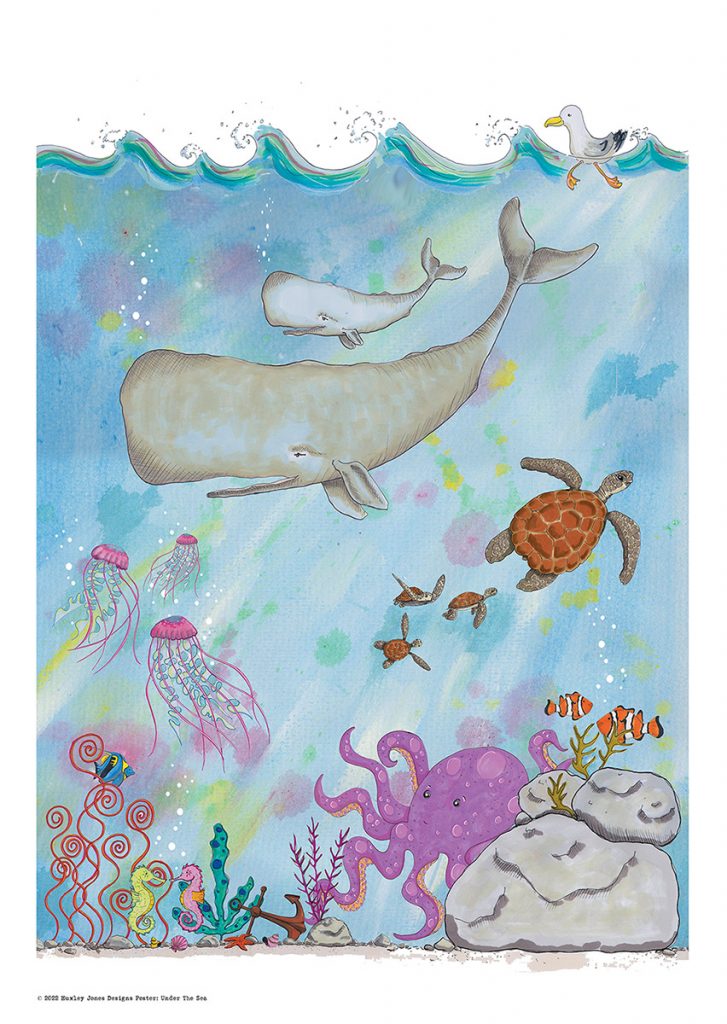 Illustrated poster design